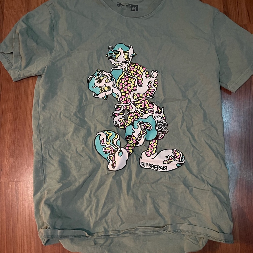 Ripenrepair Green Graphic Tee - Short Sleeve